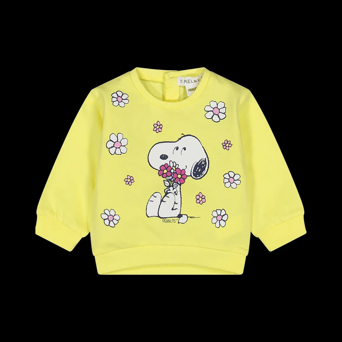 Maglia girocollo in felpa bambina