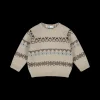 Maglia girocollo in tricot da bambino