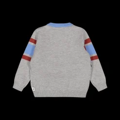 Maglia girocollo in tricot per bambino