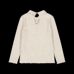 Maglia in calda costina per neonata
