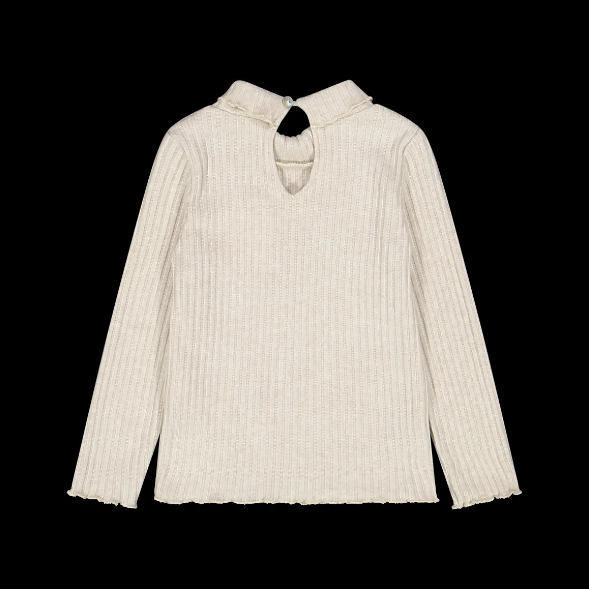 Maglia in calda costina per neonata