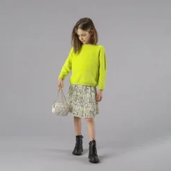 Maglia in ciniglia da bambina