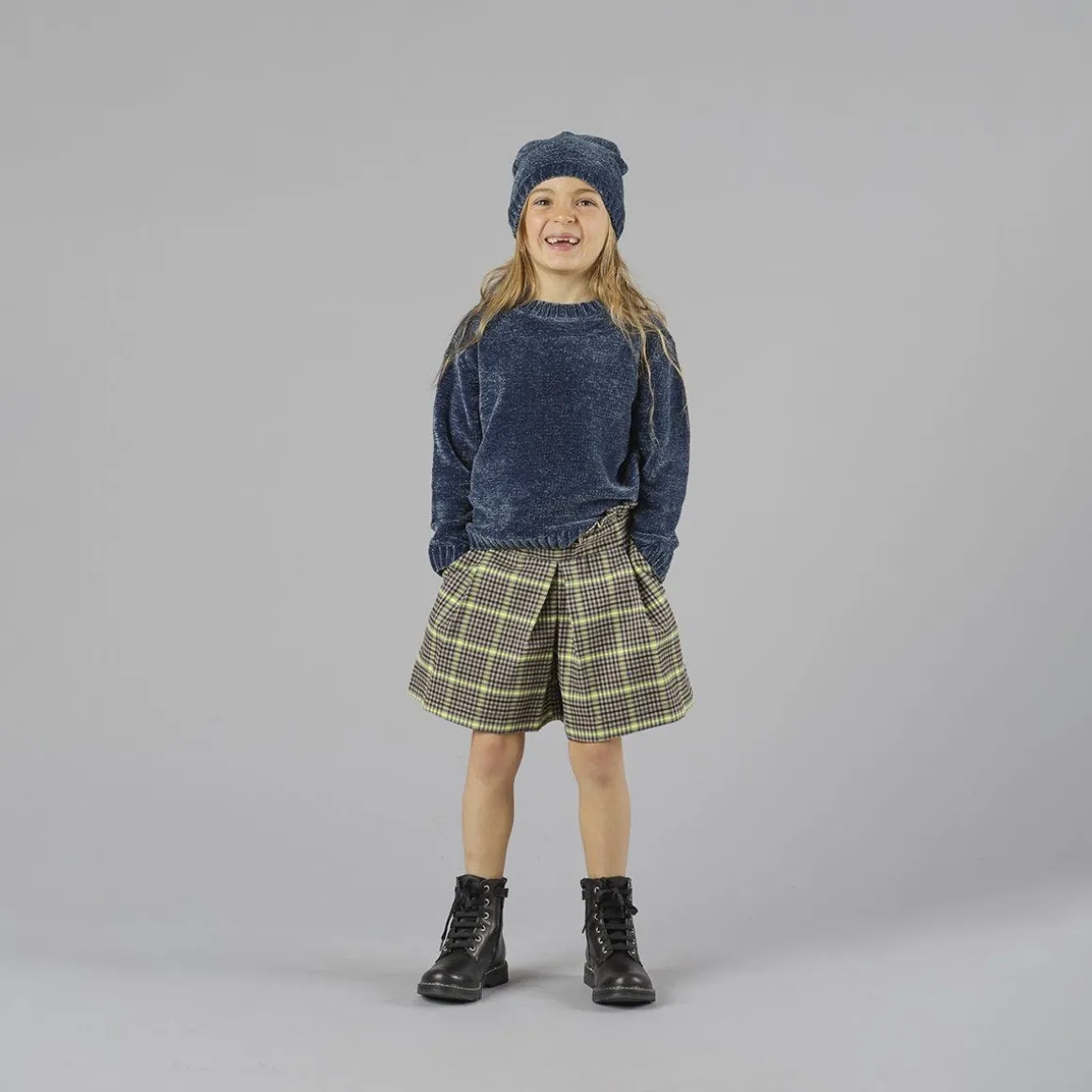 Maglia in ciniglia da bambina