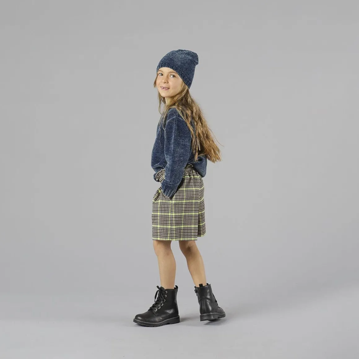 Maglia in ciniglia da bambina