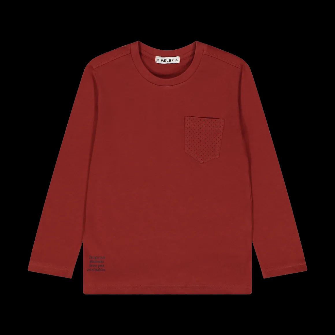 Maglia in jersey da bambino con taschino
