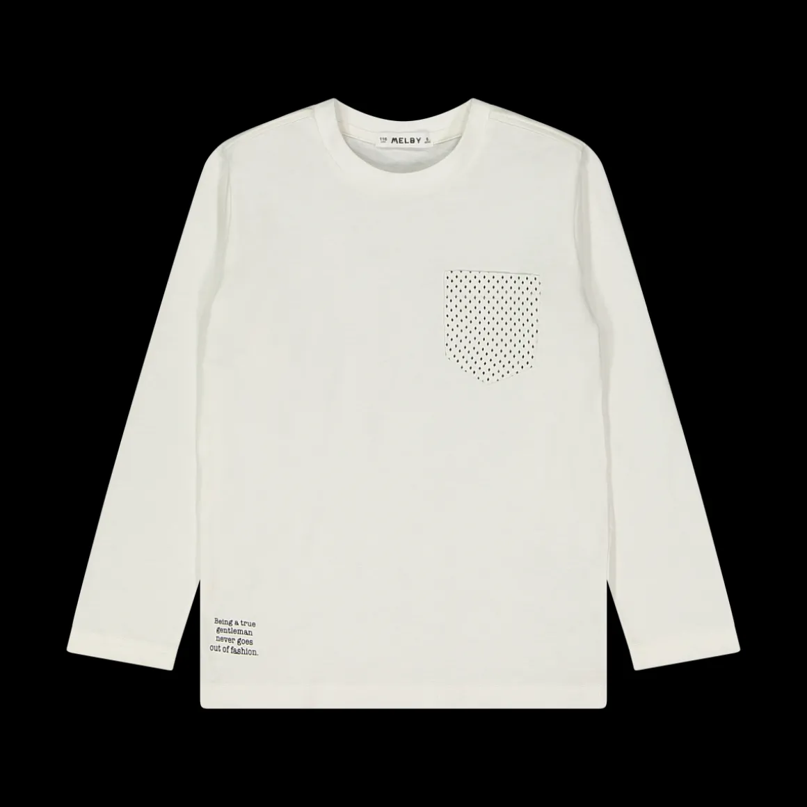 Maglia in jersey da bambino con taschino