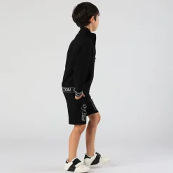 Maglia in piquet con zip