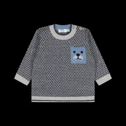 Maglia in tricot da bambino con taschino