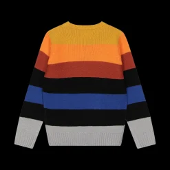 Maglia in tricot da bambino rigato