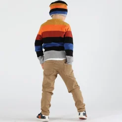 Maglia in tricot da bambino rigato