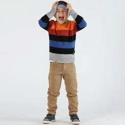 Maglia in tricot da bambino rigato
