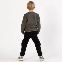Maglia in tricot e felpa per ragazzo