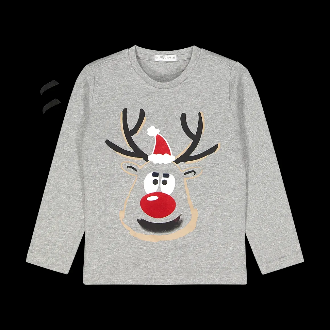 Maglia natalizia con patch per bambino