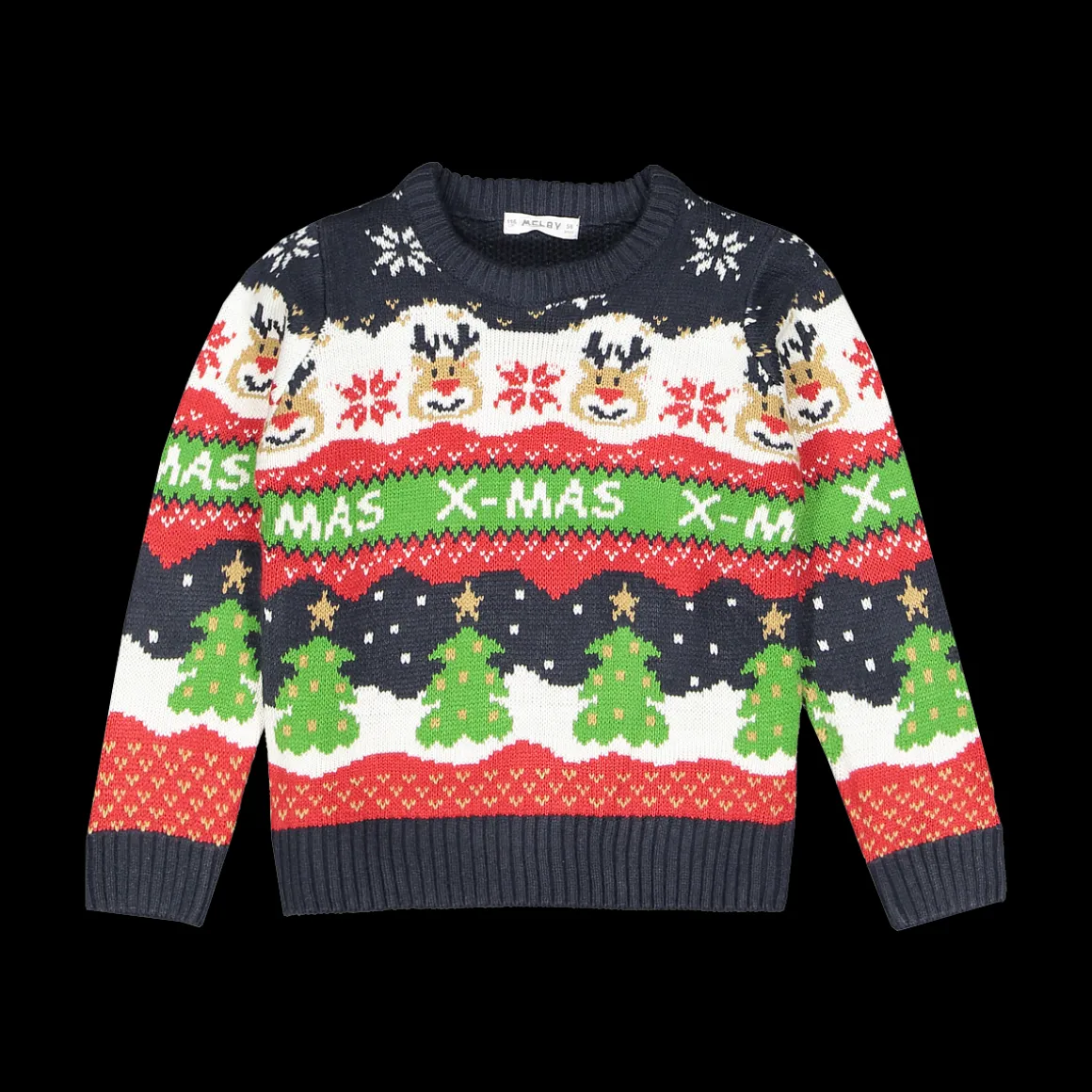 Maglia natalizia in tricot unisex