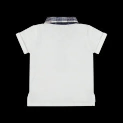 Maglia polo manica corta in jersey bambino