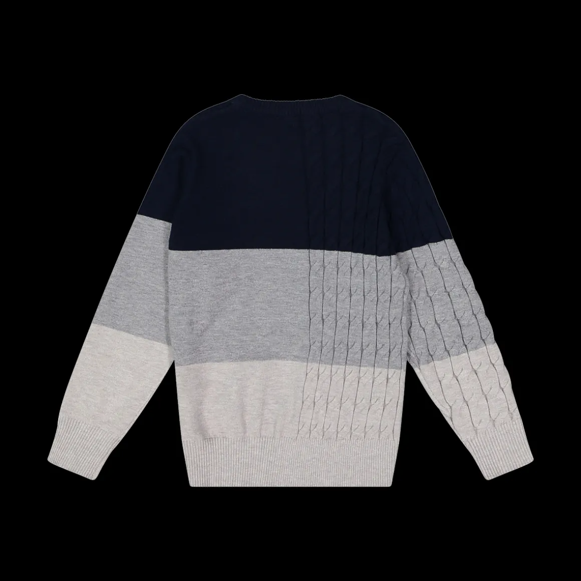 Maglia tricolore tricot da bambino