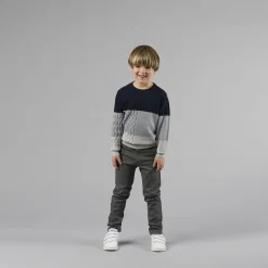 Maglia tricolore tricot da bambino