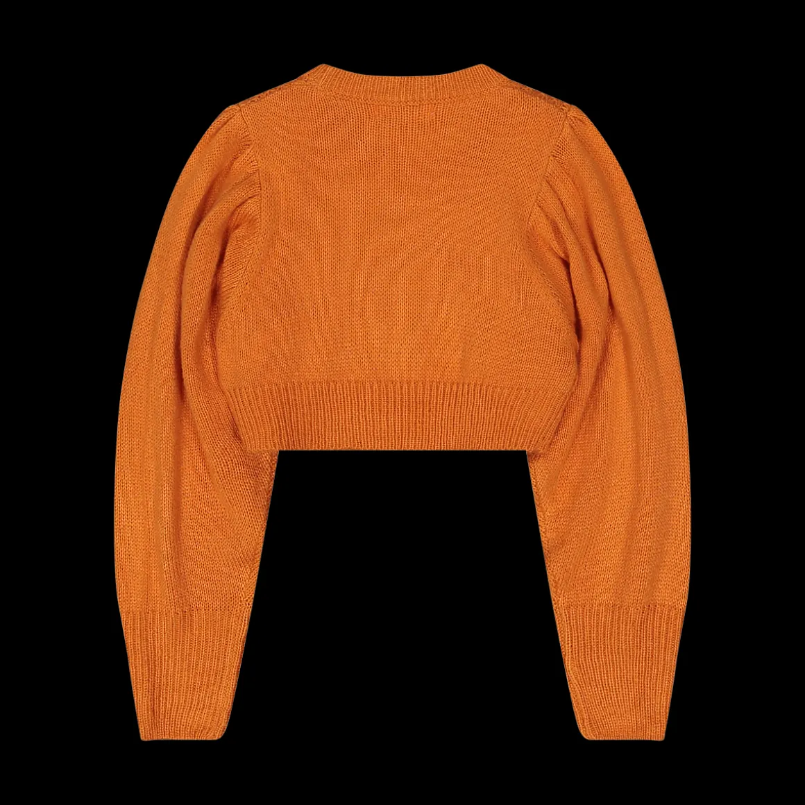 Maglia tricot cropped bambina