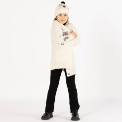 Maglia tricot cropped per ragazza