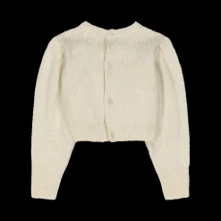 Maglia tricot cropped per ragazza