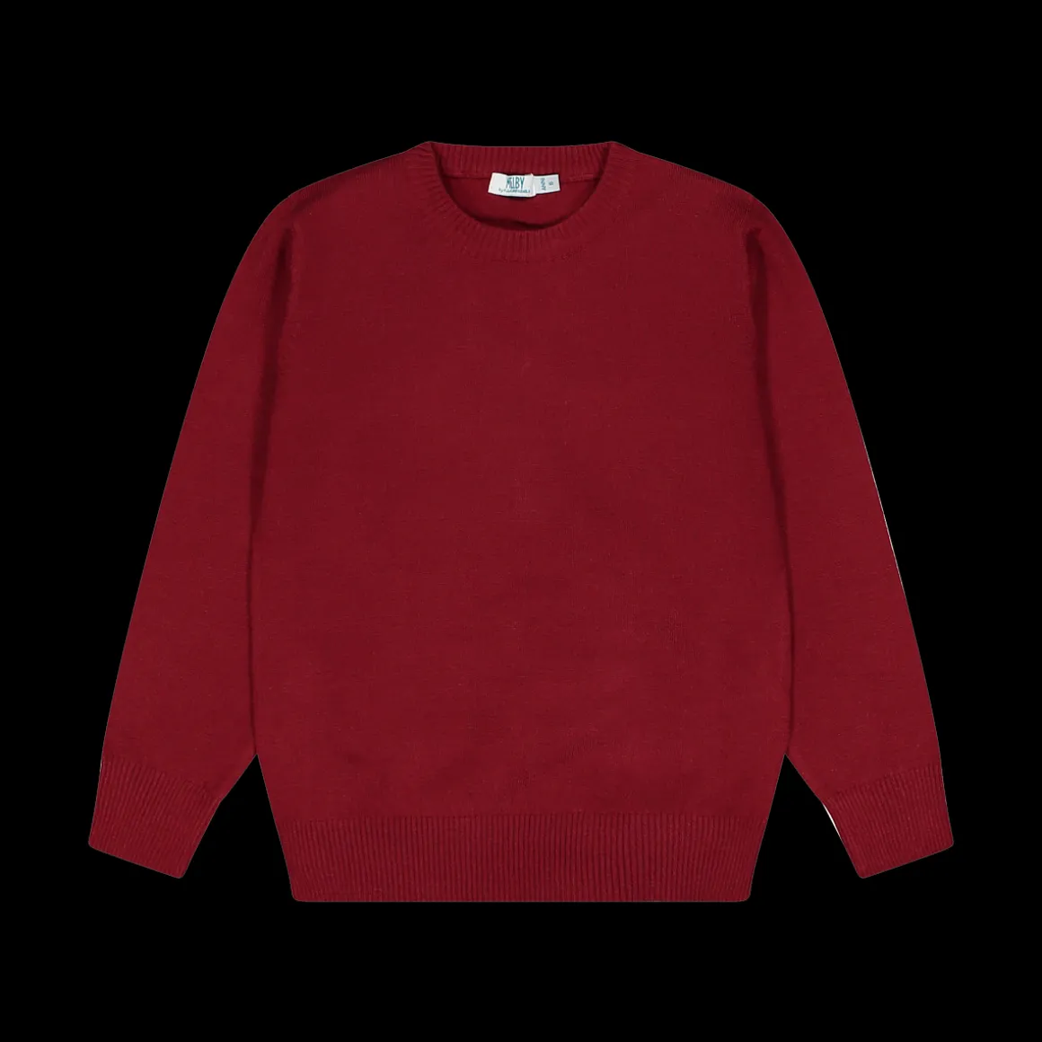 Maglia tricot da bambino tinta unita