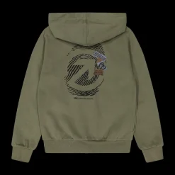 Maglia Unconv3ntional con zip e cappuccio per ragazzo