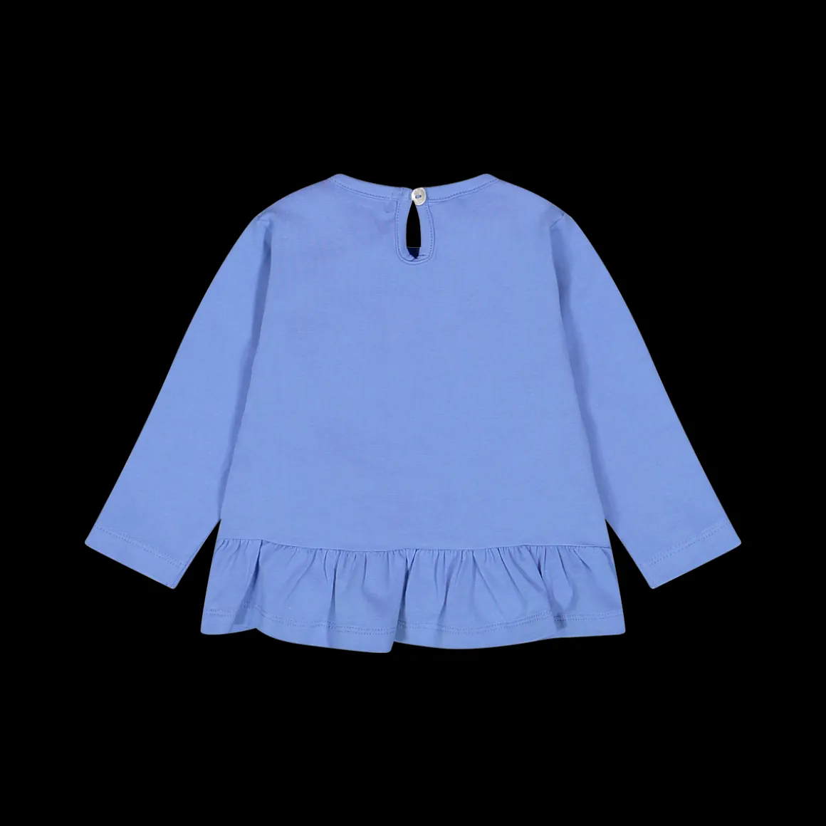 Maglietta con petali per bambina