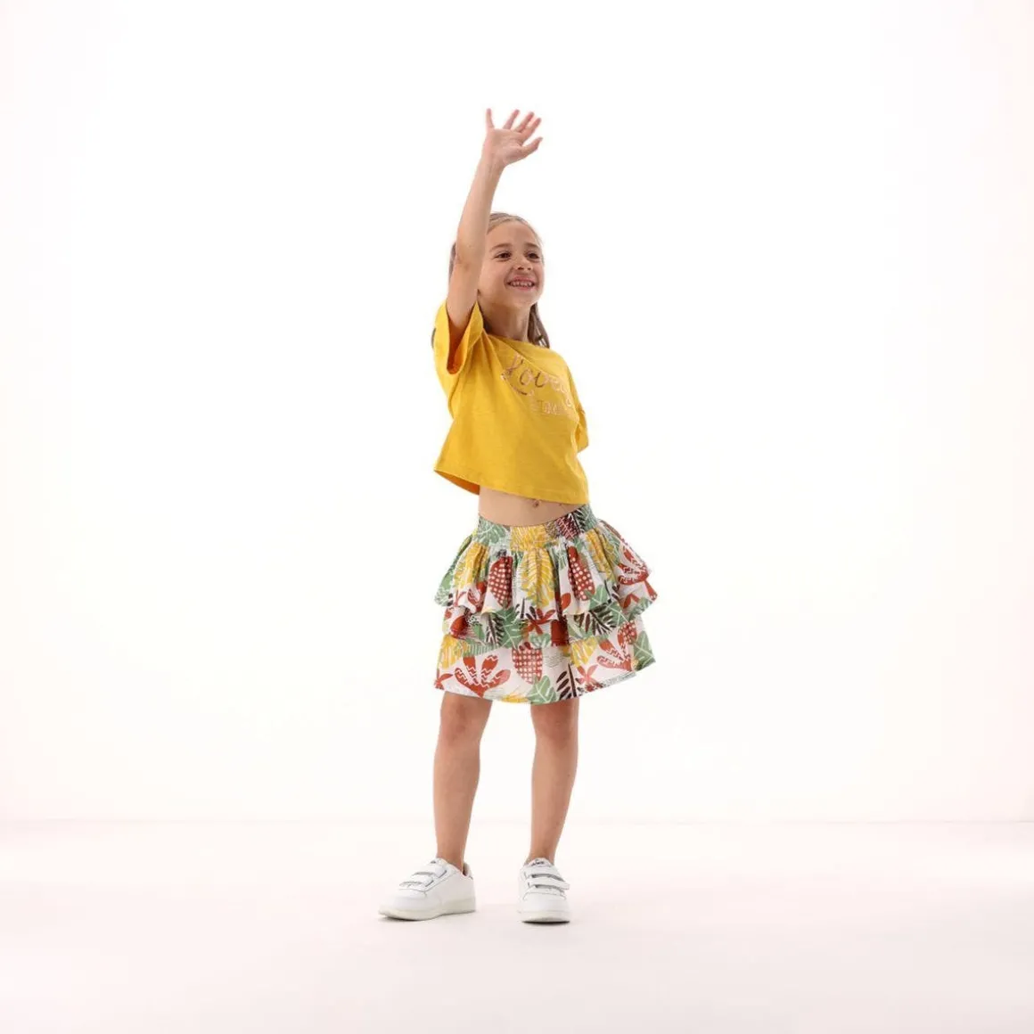Maglietta con scrtta mayler per bambina