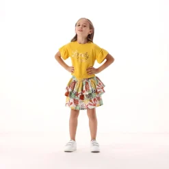 Maglietta con scrtta mayler per bambina
