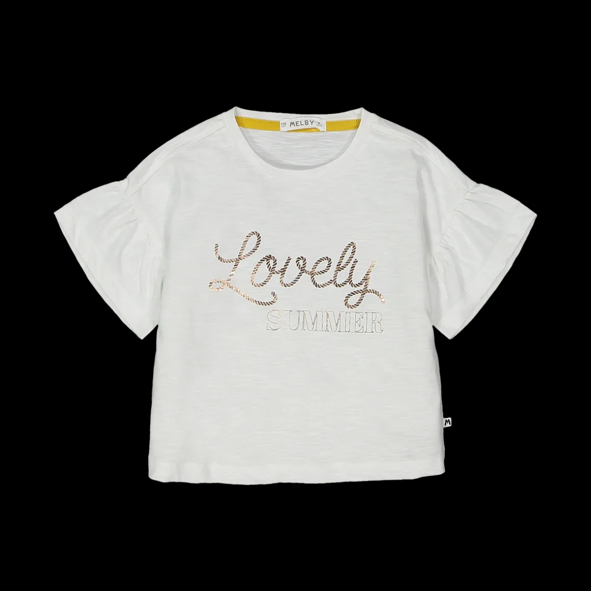 Maglietta con scrtta mayler per bambina