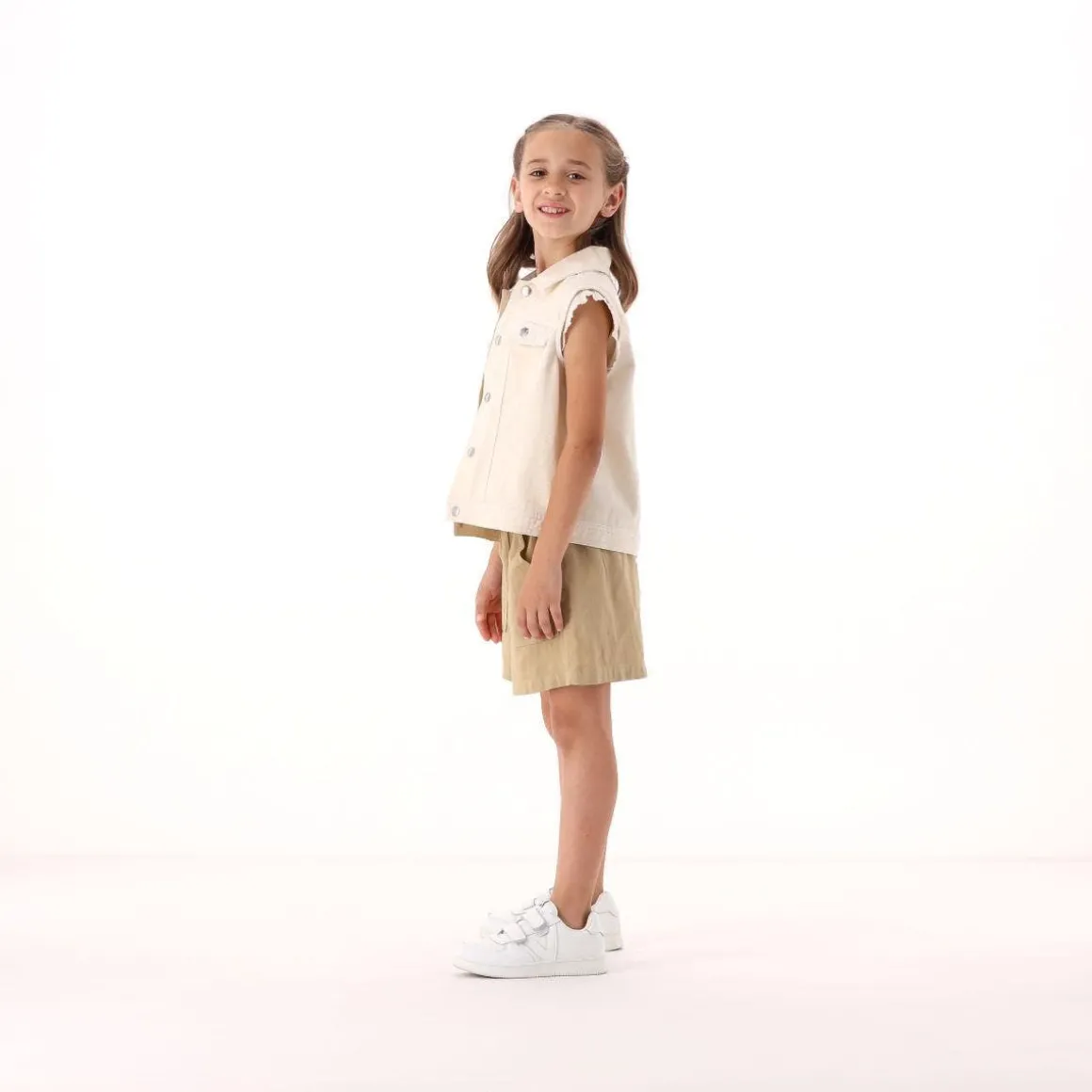 Maglietta in costina per bambina