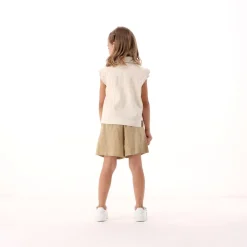Maglietta in costina per bambina