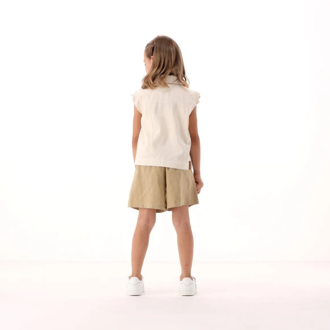 Maglietta in costina per bambina