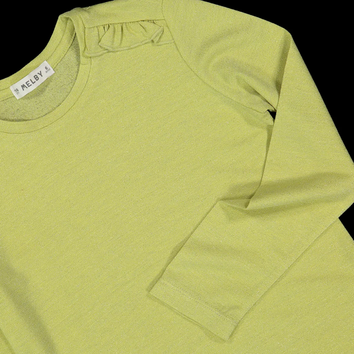 Maglietta jersey lurex bambina
