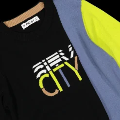 Maglione da bambino con blocchi colore