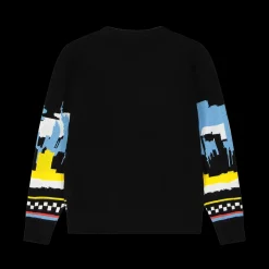 Maglione da bambino con jacquard palazzi