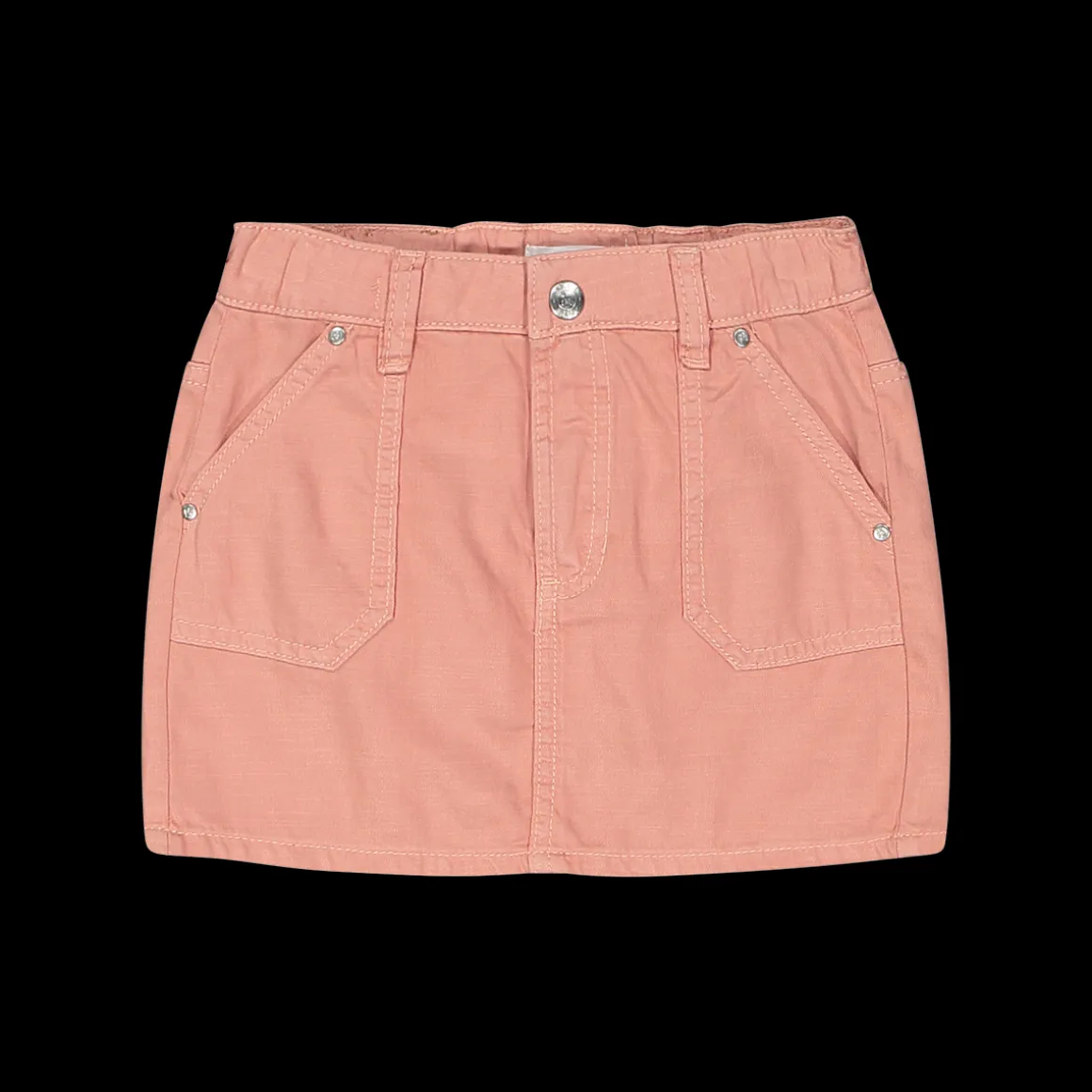 Minigonna in twill per bambina