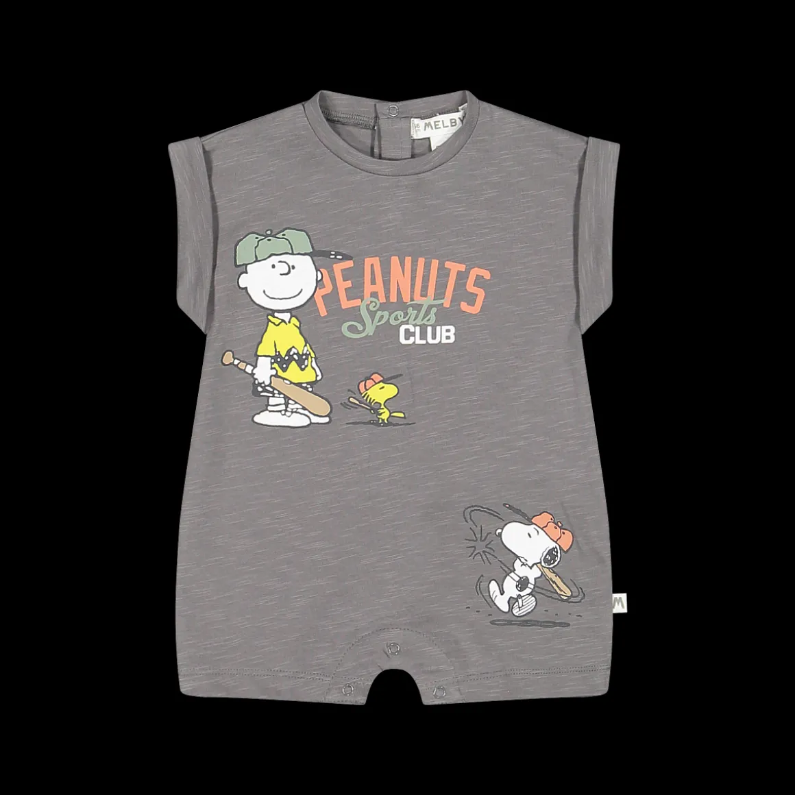 Pagliaccetto tema Peanuts per neonato