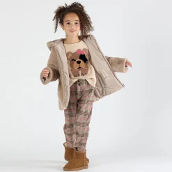 Pantalone a quadri bambina
