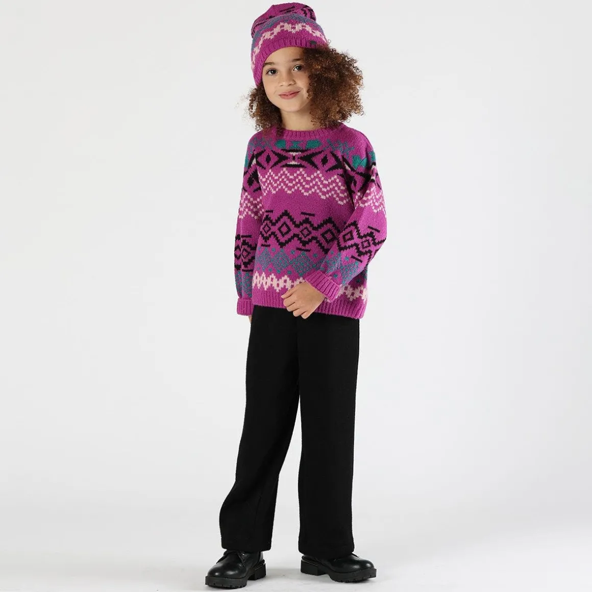 Pantalone ampio da bambina