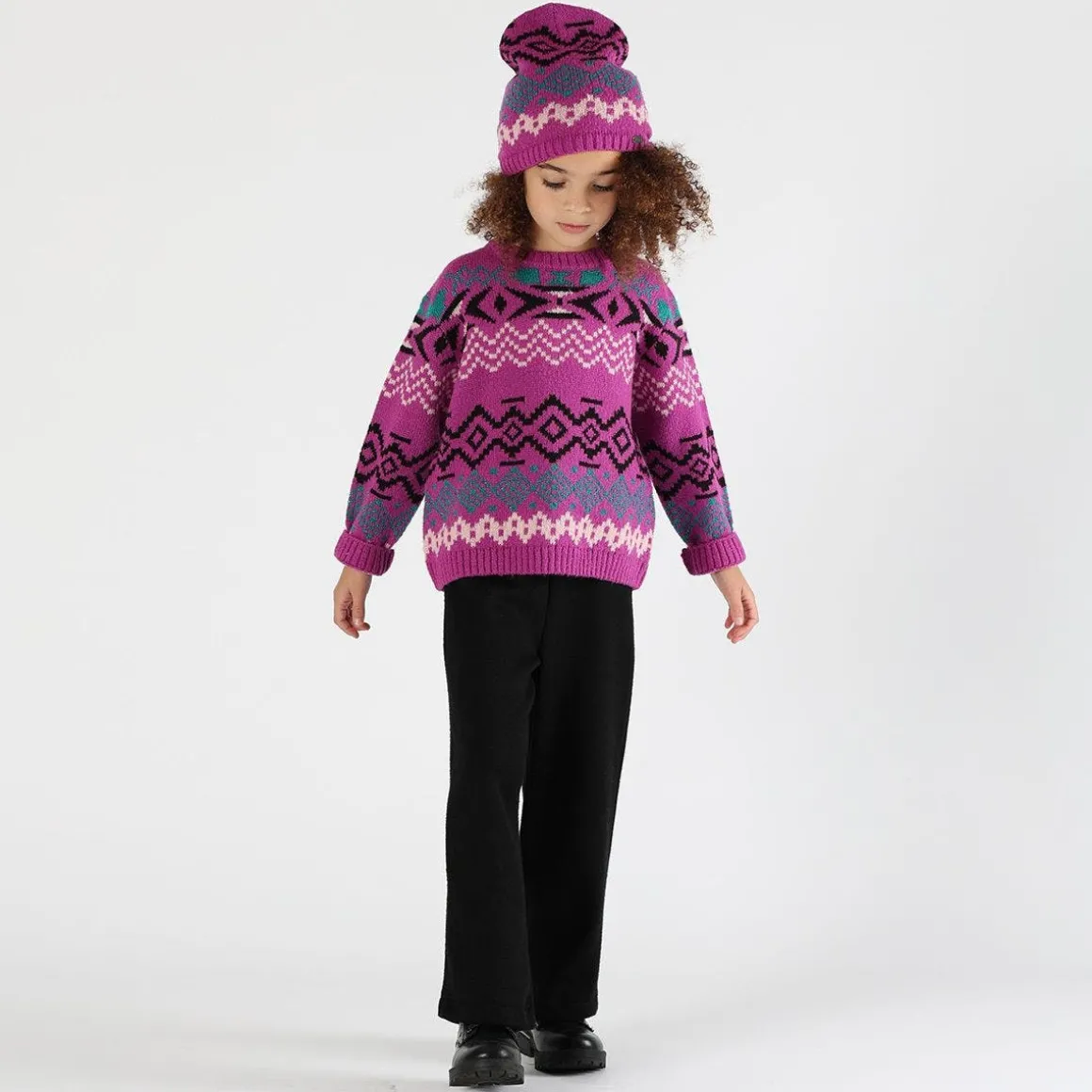 Pantalone ampio da bambina