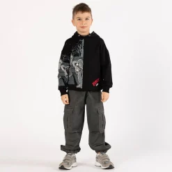 Pantalone baggy in gabardina per ragazzo