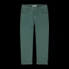 Pantalone bambino in tessuto effetto gabardina