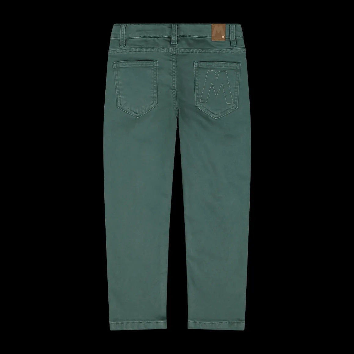 Pantalone bambino in tessuto effetto gabardina