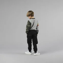 Pantalone cargo in felpa per bambino