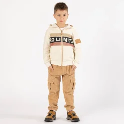 Pantalone cargo in velluto a coste per ragazzo