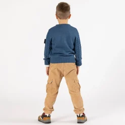 Pantalone cargo in velluto a coste per ragazzo
