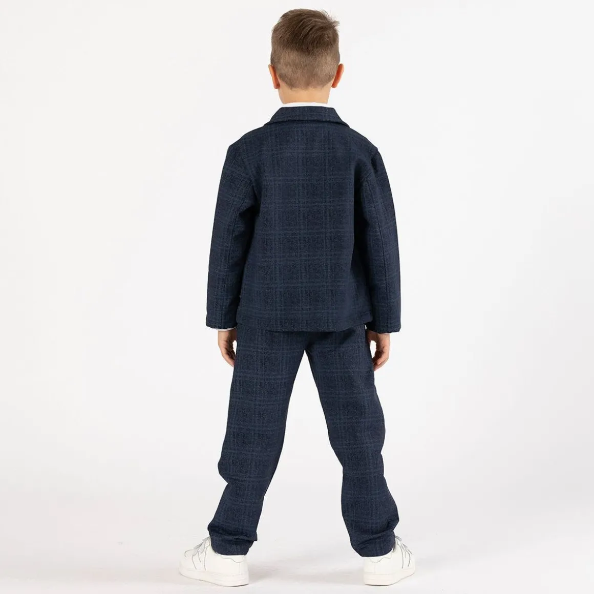 Pantalone chino con coulisse per ragazzo