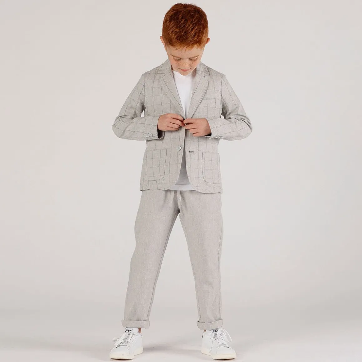Pantalone chino elasticato da bambino