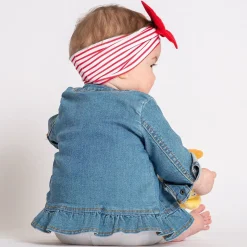 Pantalone corto con cintura da bambina